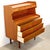 Danish Teak Secretary Desk For Sale - Image 9 of 12