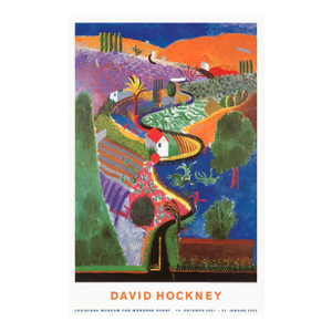 David Hockney Poster Nichols Canyon (1980), 2001