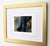 A captivating look at the Male Nude printed on Gold Leaf distressed paper with hand tinted deep blue base. Framed and...