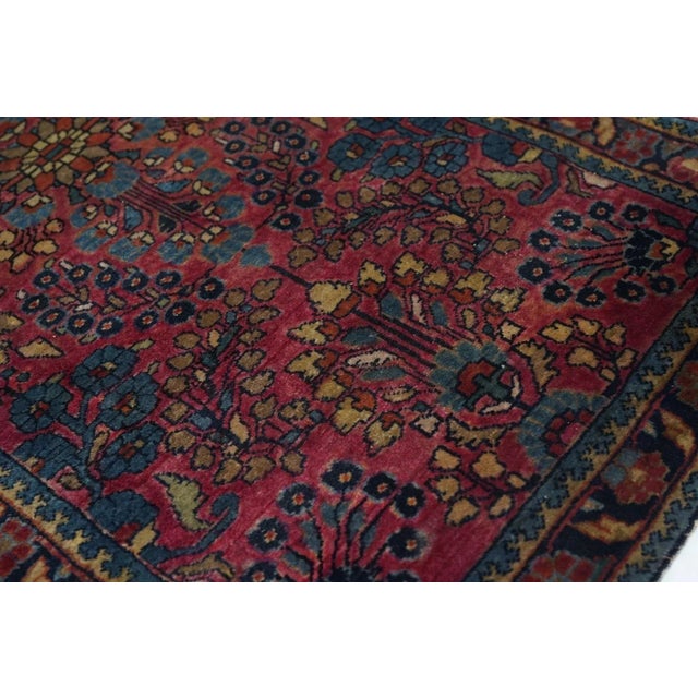 Textile Antique Sarouk Rug 2'2'' x 4'1'' For Sale - Image 7 of 11