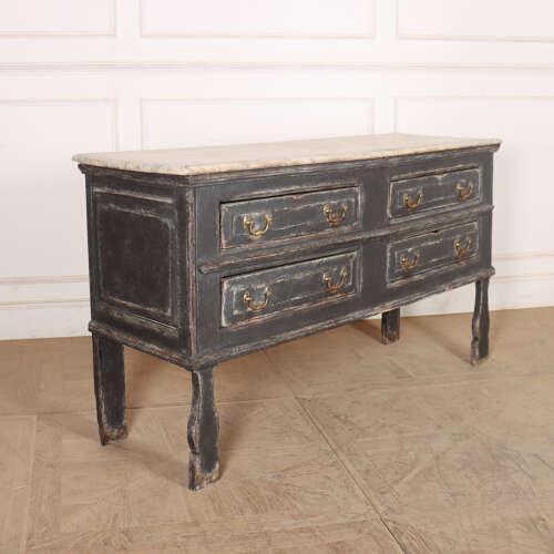 English Painted Dresser Base For Sale - Image 12 of 18