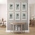 Set of 6 - One-of-a-Kind Dark Green Botanical Organic Modern Oil Paintings Oil and pencil on high quality 'Hahnemuhle'...