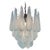 Italian Murano Glass Chandeliers, 1990, Set of 2 For Sale - Image 4 of 16
