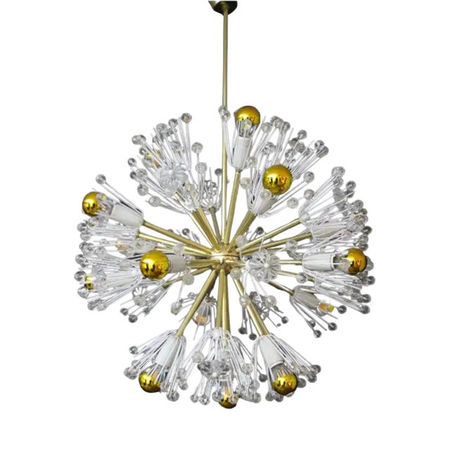 Sputnik Chandelier by Emil Stejnar, 1950s For Sale