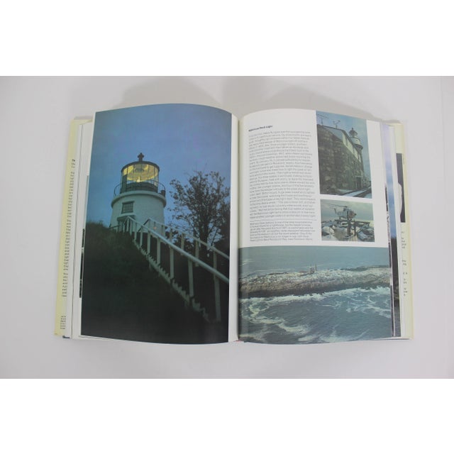 1975 "The Lighthouse" Nautical Coastal Hardcover Book For Sale - Image 9 of 9