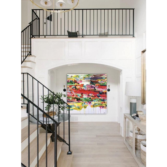 Early 21st Century Maria Esmar, Make Today a Good Day, Acrylic For Sale - Image 5 of 6