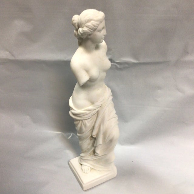 White Vintage Venus De Milo Statue Made in Greece For Sale - Image 8 of 11