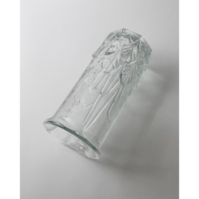 Vintage Pressed Glass Vase, 1970s For Sale - Image 6 of 12