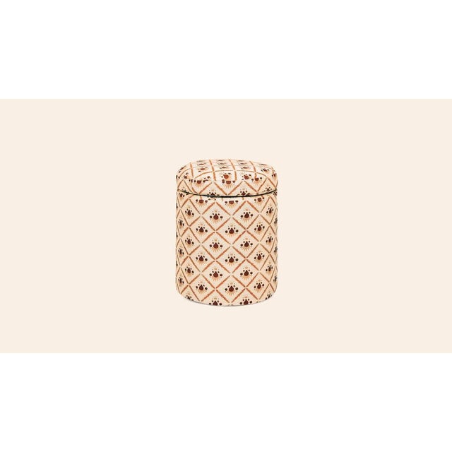 Dusky Pink Aurora Ottoman by Ceraudo For Sale - Image 4 of 6