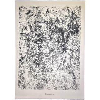 Jean Dubuffet, Paysage au Sol, Lithograph, 1959 For Sale