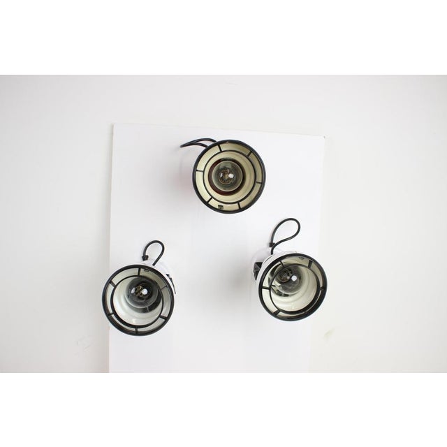 Mid-Century Wall Lamp by Elektrofem, Hungary, 1970s For Sale - Image 4 of 17