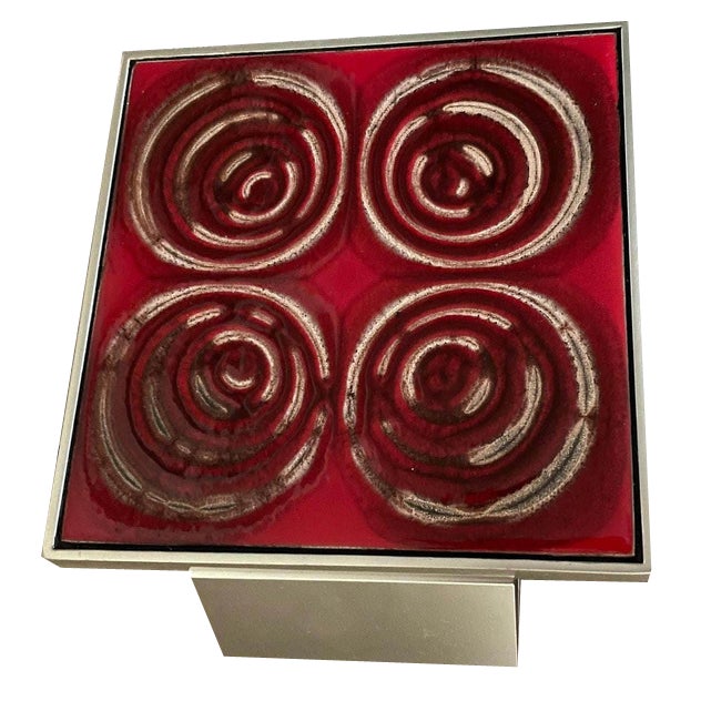 Vintage Ceramic Door Handle, 1970s For Sale