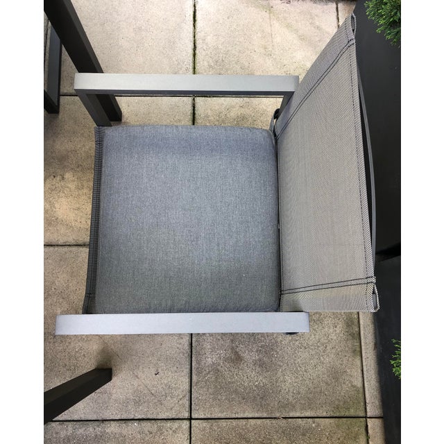 Restoration Hardware Aegean Aluminum Dining Set Chairish