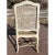 1950s Louis XV Style Painted Country French Cane Back Armchair For Sale - Image 4 of 6