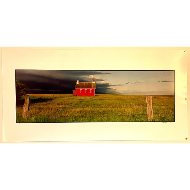 Photography Maxwell Mackenzie, School, Summer Landscape, Large Panoramic Vintage Color Photograph Signed Photo, 1992 For Sale - Image 7 of 8