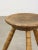 Vintage Brown Wooden Stool, in Good conditions. Designed before 1890