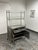 Industrial Shampaine Co. Stainless Steel Rolling Cabinet, Vintage For Sale - Image 3 of 12