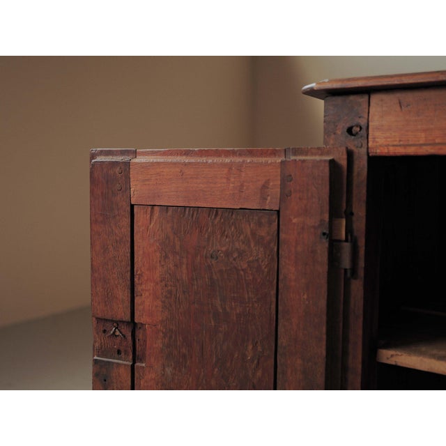Wood Alpine Folk Buffet in Wood, 1800s For Sale - Image 7 of 18
