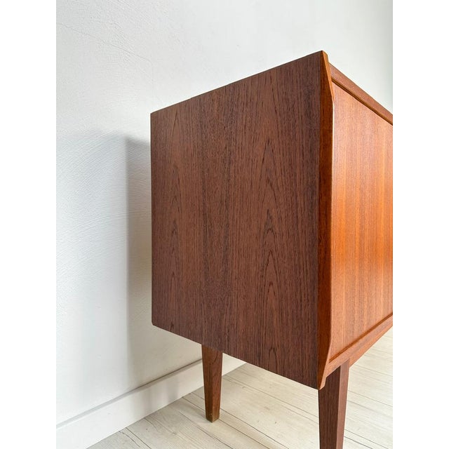 Mid-Century Modern Vintage Scandinavian Teak Sideboard, 1960s For Sale - Image 3 of 13