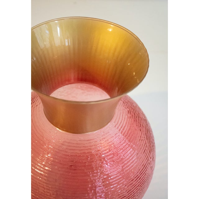 Flower Vase by Mariana Iskra for Ribes Art of Glass For Sale - Image 4 of 7