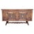 20th Century Catalan Spanish Large Buffet With Two Carved Drawers and Two Doors For Sale - Image 13 of 13