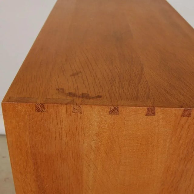 Cabinet in Oak and Glass by Mogens Koch for Rud. Rasmussen For Sale - Image 6 of 9