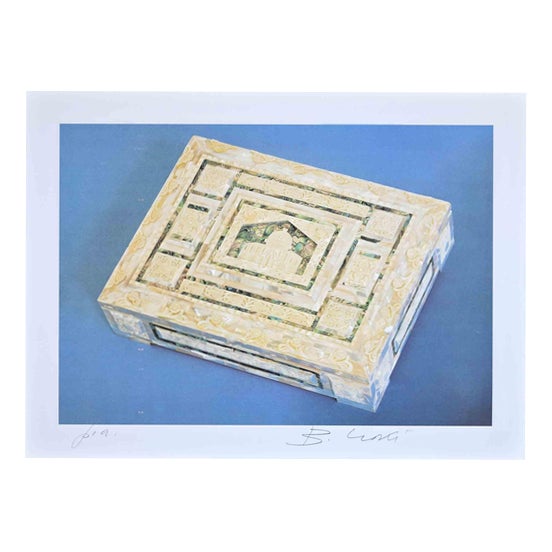 Bettino Craxi, The Box, 1989, Lithograph For Sale