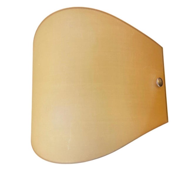 Toso Wall Lights in Yellow Gold Murano Glass, Italy, 1990, Set of 2 For Sale - Image 3 of 9