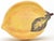 Vintage Lemon Motif Majolica Style Serving Plate For Sale - Image 4 of 11