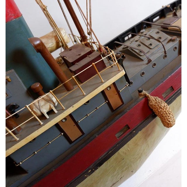 Model Tug Boat from Camecock, London, 1940s For Sale - Image 13 of 15