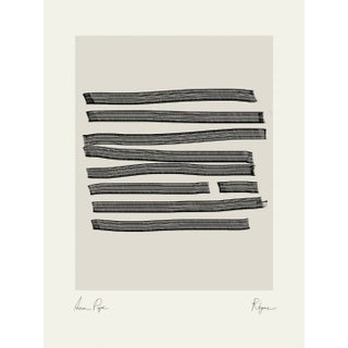 Contemporary Abstract Lines Giclee Print For Sale