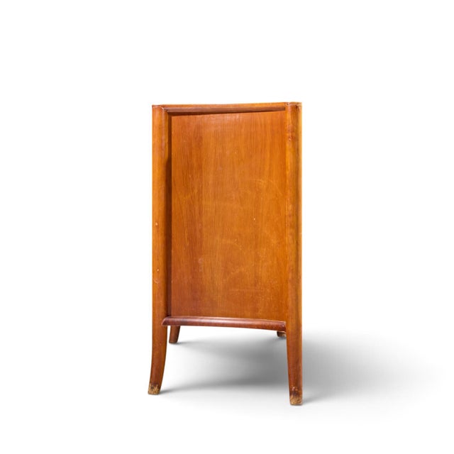 Widdicomb Robsjohn Gibbings for Widdicomb Mid Century Walnut Credenza For Sale - Image 4 of 10