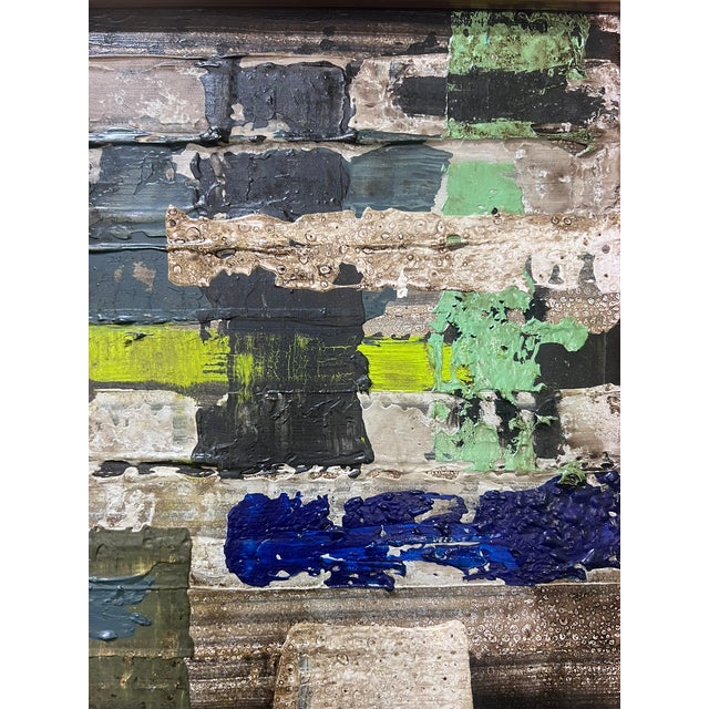 Wood Strata - Original Abstract Painting by J. Kent Martin For Sale - Image 7 of 9
