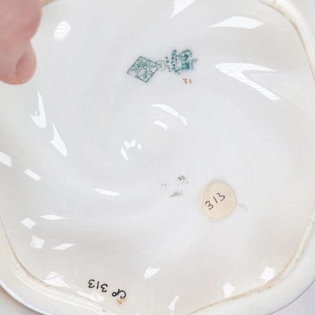 Antique Coalport Jewelled Cobalt Blue Twin-Handled Covered Bowl, 1872 For Sale - Image 10 of 14
