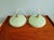 Art Deco Pendant Lights in Speckled Glass, 1930s, Set of 2 For Sale - Image 11 of 12