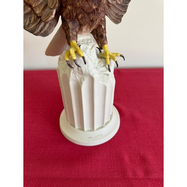 Brown 1980s The Constitutional Eagle #40284 Limited Edition Boehm Porcelain For Sale - Image 8 of 11