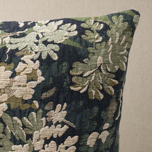 This pillow features Verdure Tapestry with a knife edge finish. Inspired by an antique French screen and based on artwork...