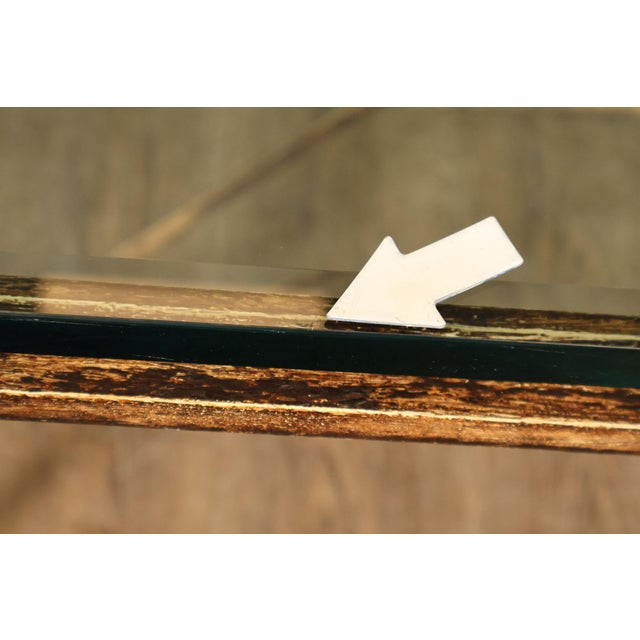 Minton Spindell 'Durant' Glass Top Iron Coffee Table For Sale - Image 18 of 18