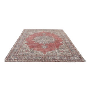 Hand Wowen Wool Turkish Rug, Rug,Vintage Rug,Beatifull Color Combination Turkish Retro Rug, Home Decor 8'1"x 12'1" Ft For Sale