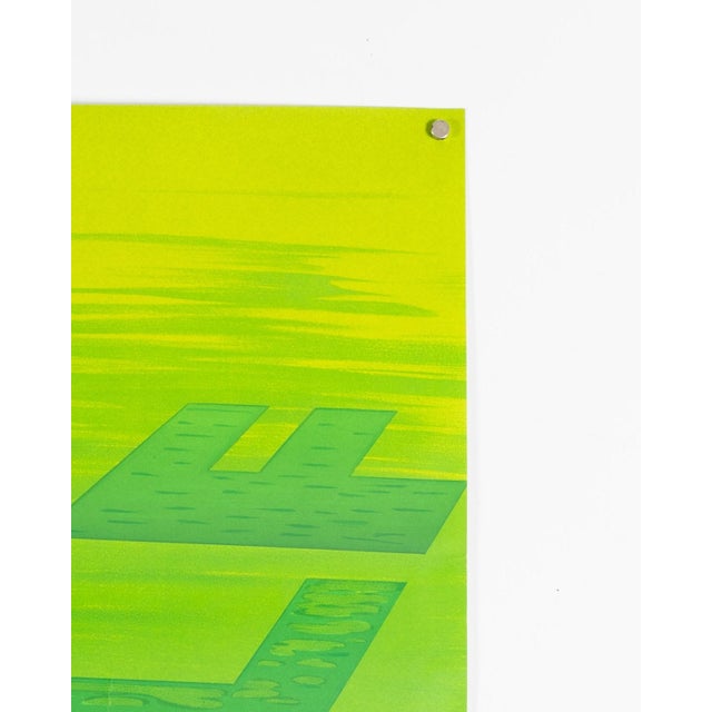 Paper Golf Sports Poster by Munetsugu Satomi, 1960 For Sale - Image 7 of 9