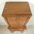 Small Vintage Mid Century Campaign Oak Wood Cabinet For Sale - Image 4 of 12