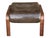 Norwegian Modern Rosewood Swivel Lounge Chair and Ottoman by Rykken & Co. For Sale In Los Angeles - Image 6 of 17
