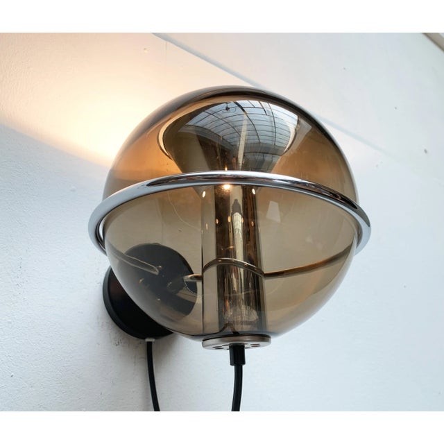 Mid-Century Dutch Space Age Wall Lamps by Frank Ligtelijn for Raak, Set of 2 For Sale - Image 12 of 18