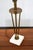 1960s Mid Century Modern Marble White Base Table Lamp For Sale - Image 4 of 7