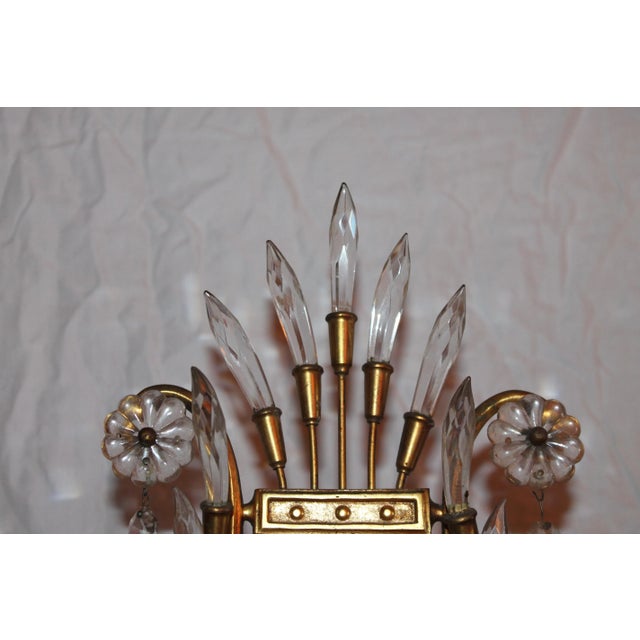 Art Deco 1920s French Art Deco Maison Bagues Lyre Form 4 Light Girandole/ Table Lamp For Sale - Image 3 of 13