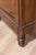Wood Italian 19th Century Walnut Bedside Table with Drawer over Door, Carved Motifs For Sale - Image 7 of 10
