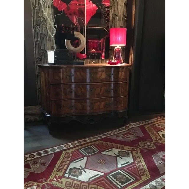 Postmodern Caucasian Woolen Geometrical Rug, 1960 For Sale - Image 16 of 18