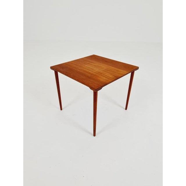 Wood Danish Teak Side Table by Edvard Kindt-Larsen for France and Son, 1960s For Sale - Image 7 of 16