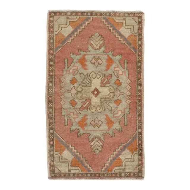 Traditional A Vintage Turkish Yastik Rug 1'9 X 3' For Sale - Image 3 of 3