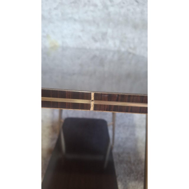 Serving Cart in Brass and Formica, 1950s For Sale - Image 11 of 15